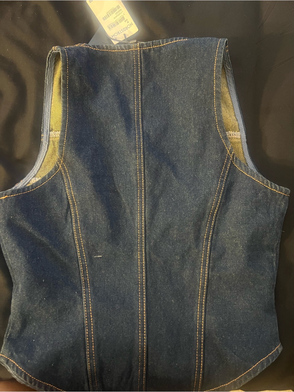 Lioness Dark Blue Denim  CORSET - Picture 3 of 5